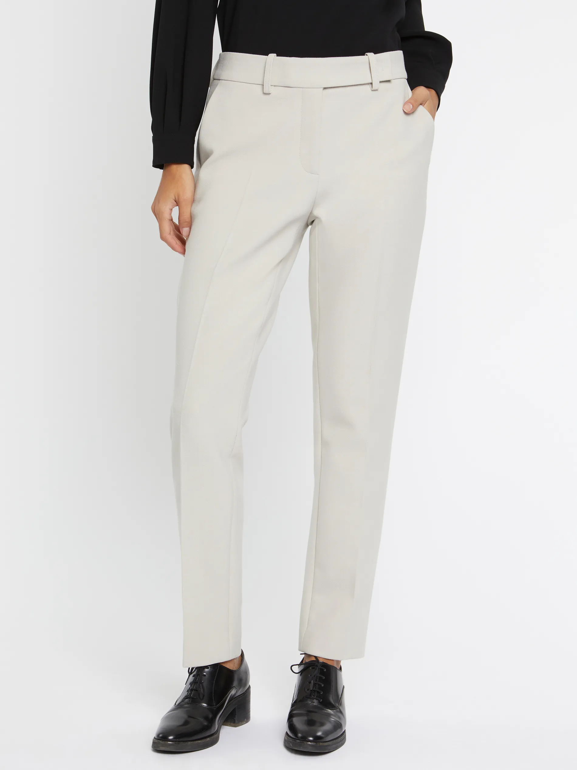 Paule Ka Pantalon Cigarette En Tricotine Stretch<Femme Pantalons Et Combinaisons