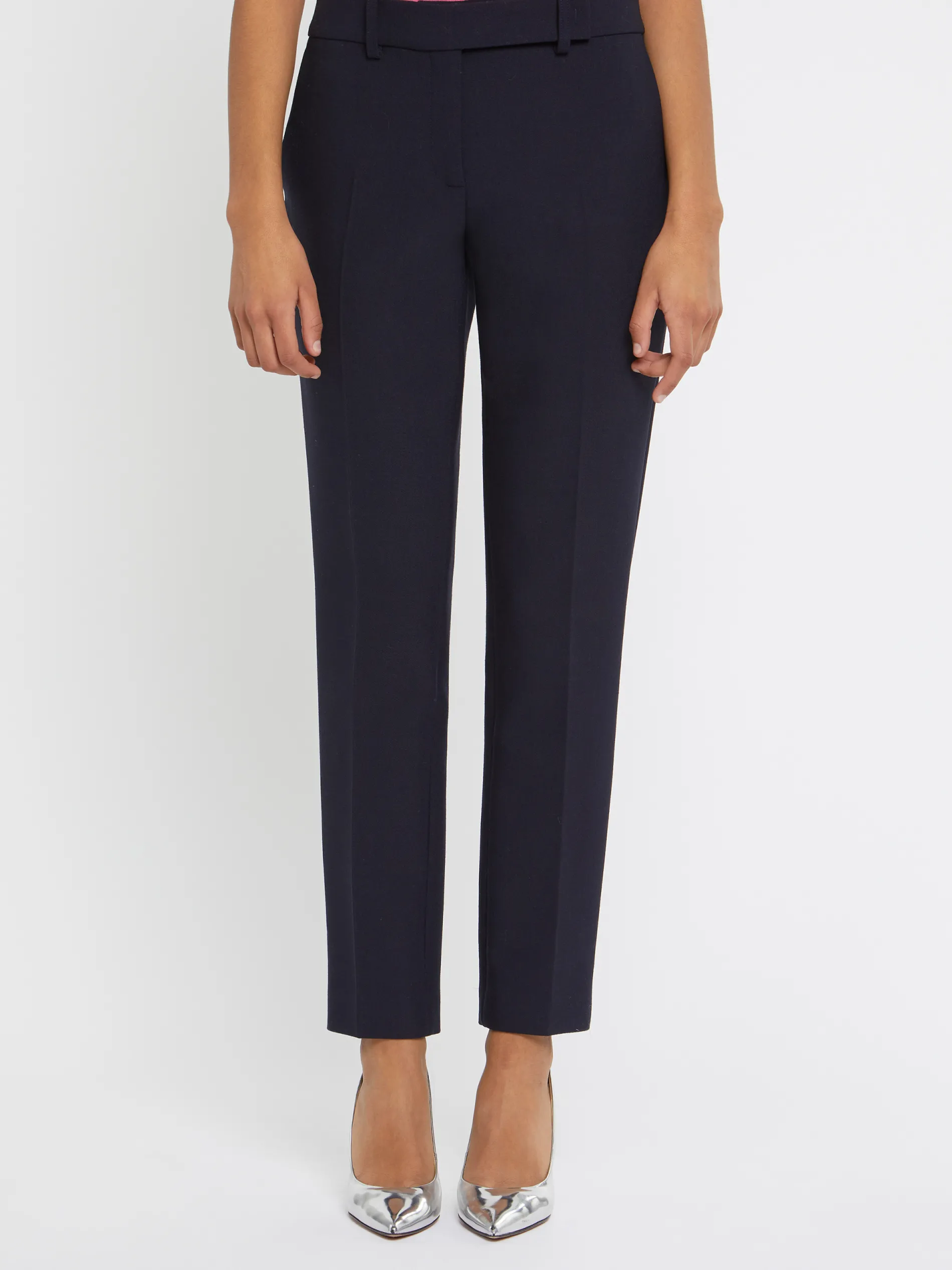 Paule Ka Pantalon Cigarette En Tricotine Stretch<Femme Pantalons Et Combinaisons