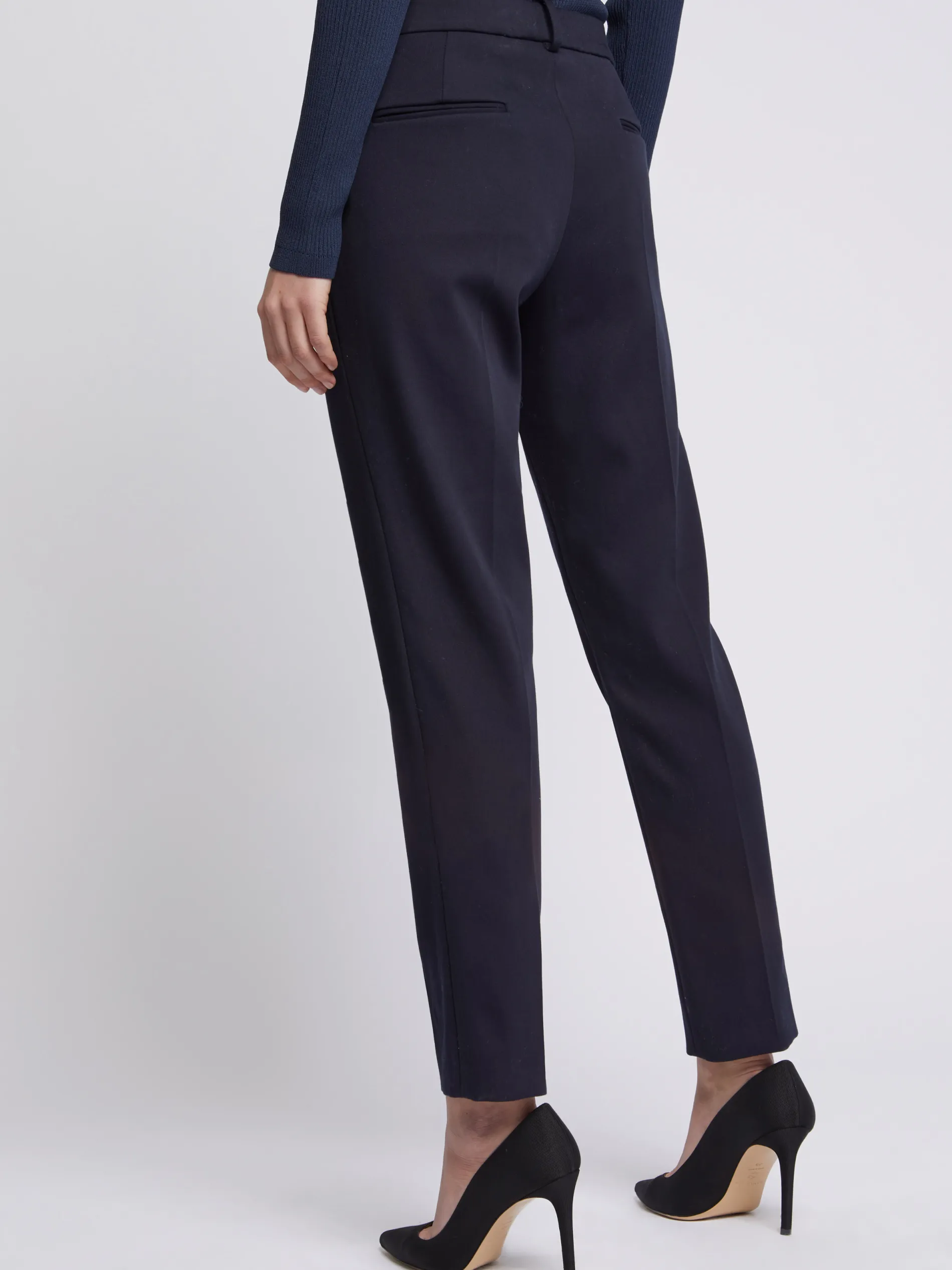 Paule Ka Pantalon Cigarette En Tricotine Stretch<Femme Pantalons Et Combinaisons