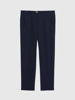 Paule Ka Pantalon Cigarette Raye<Femme Pantalons Et Combinaisons