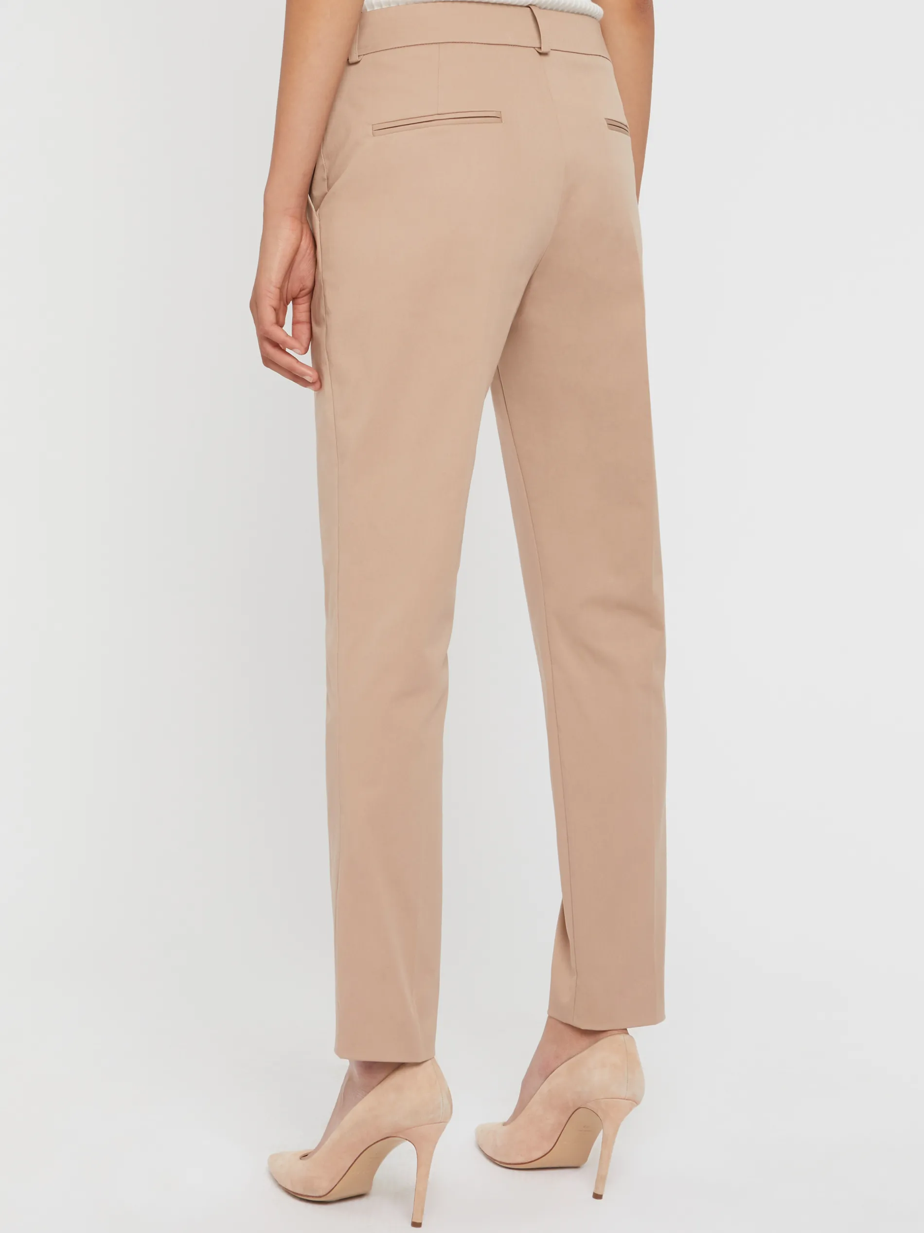 Paule Ka Pantalon Droit 7/8Eme En Popeline De Coton<Femme Pantalons Et Combinaisons