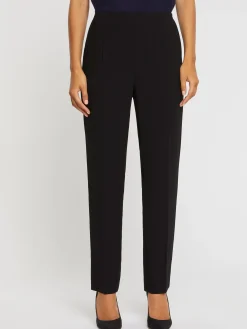 Paule Ka Pantalon Droit En Crepe Envers Satin<Femme Pantalons Et Combinaisons