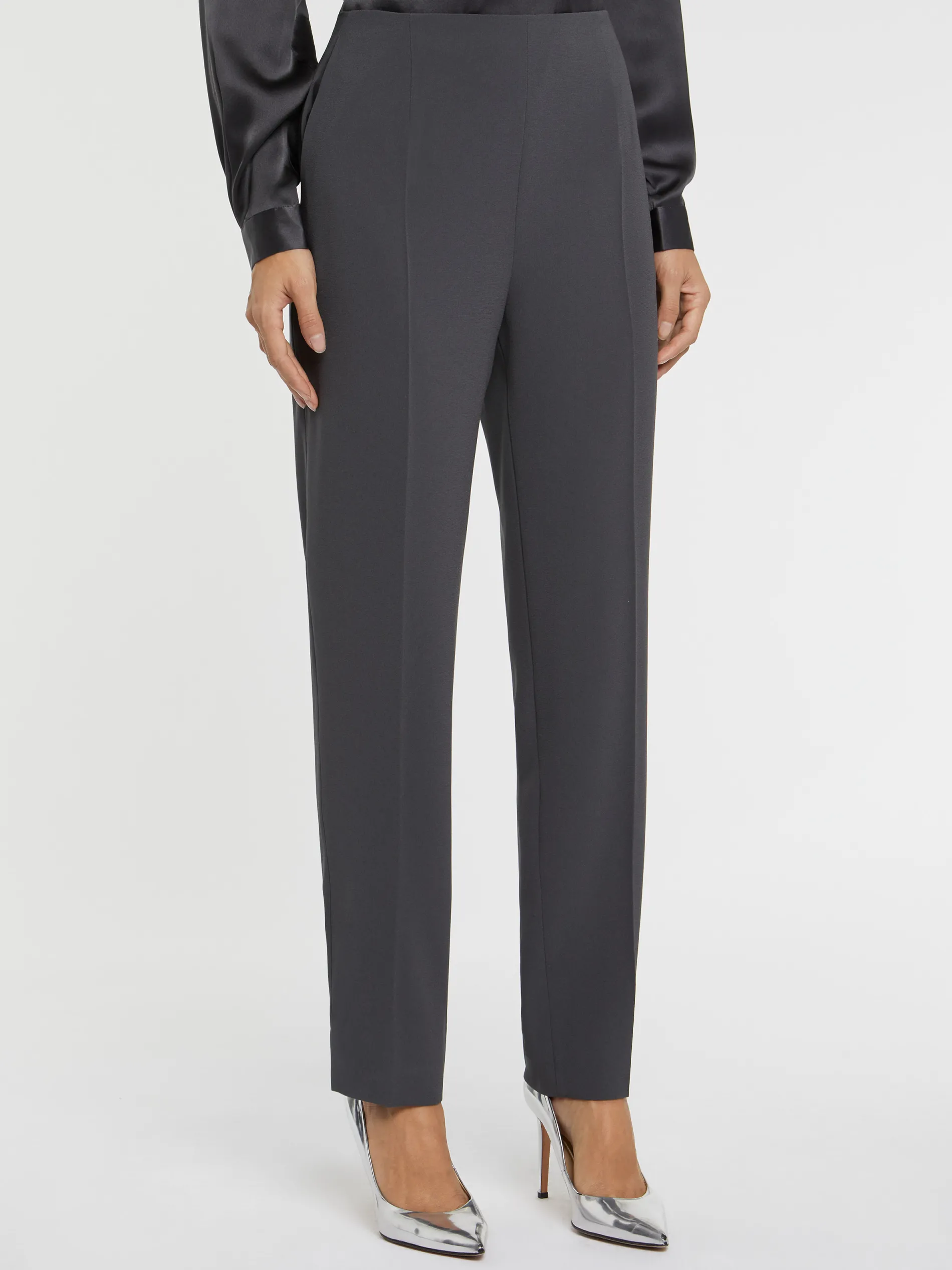 Paule Ka Pantalon Droit En Tissu Crepe<Femme Pantalons Et Combinaisons