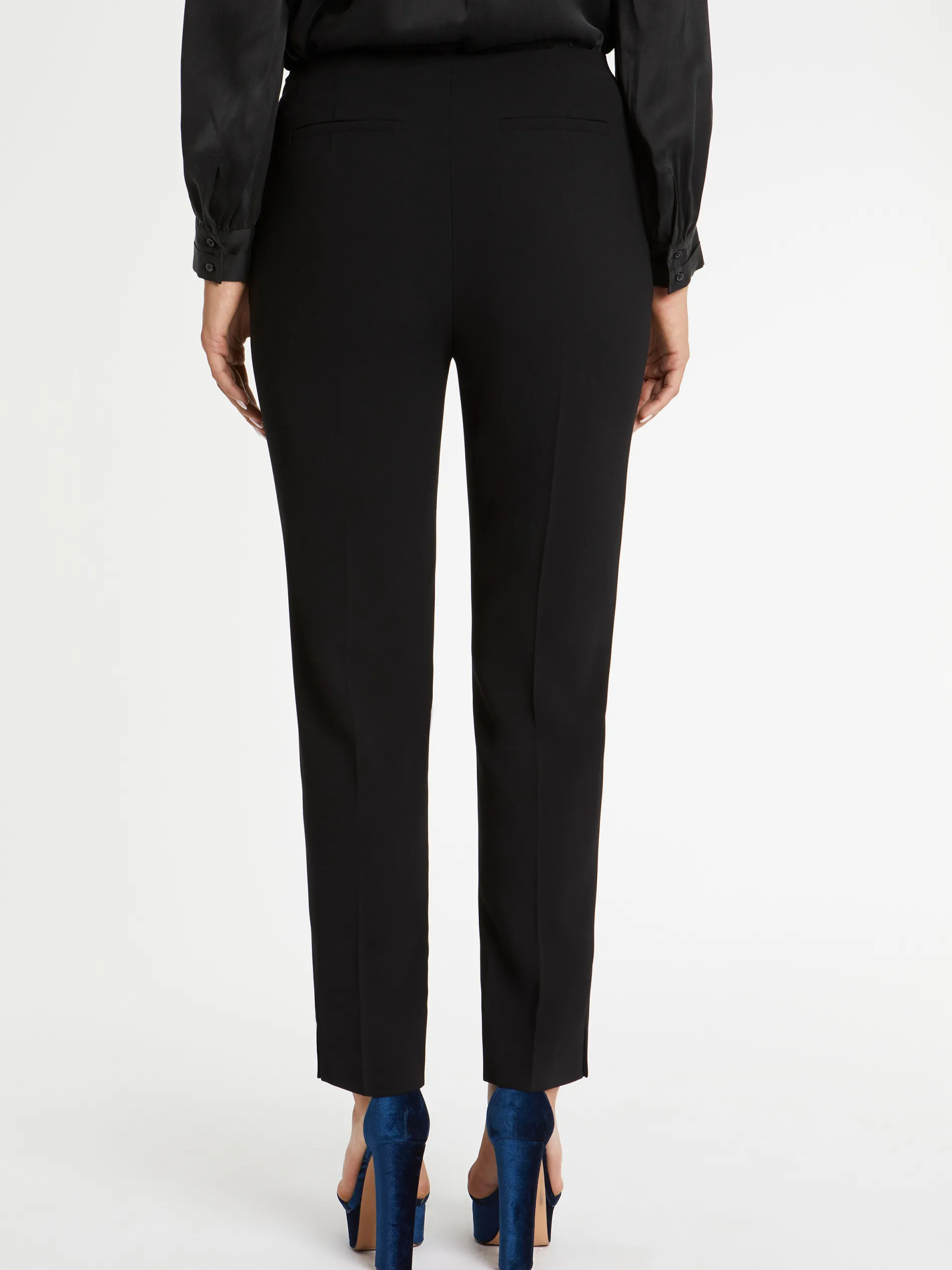 Paule Ka Pantalon Droit En Tissu Crepe<Femme Pantalons Et Combinaisons