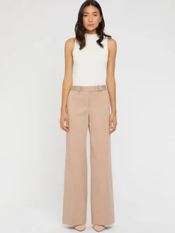 Paule Ka Pantalon Flare En Popeline De Coton<Femme Pantalons Et Combinaisons