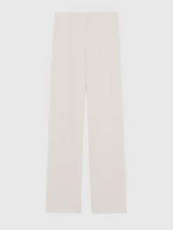 Paule Ka Pantalon Fluide En Crepe Envers Satin<Femme Pantalons Et Combinaisons