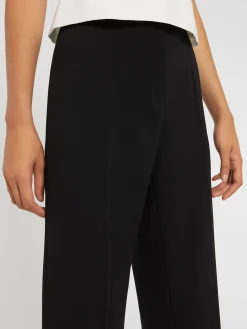 Paule Ka Pantalon Fluide En Crepe Envers Satin<Femme Pantalons Et Combinaisons
