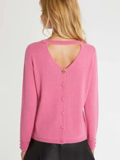 Paule Ka Pull En Cachemire Ouverture Dos<Femme Pulls Et Cardigans