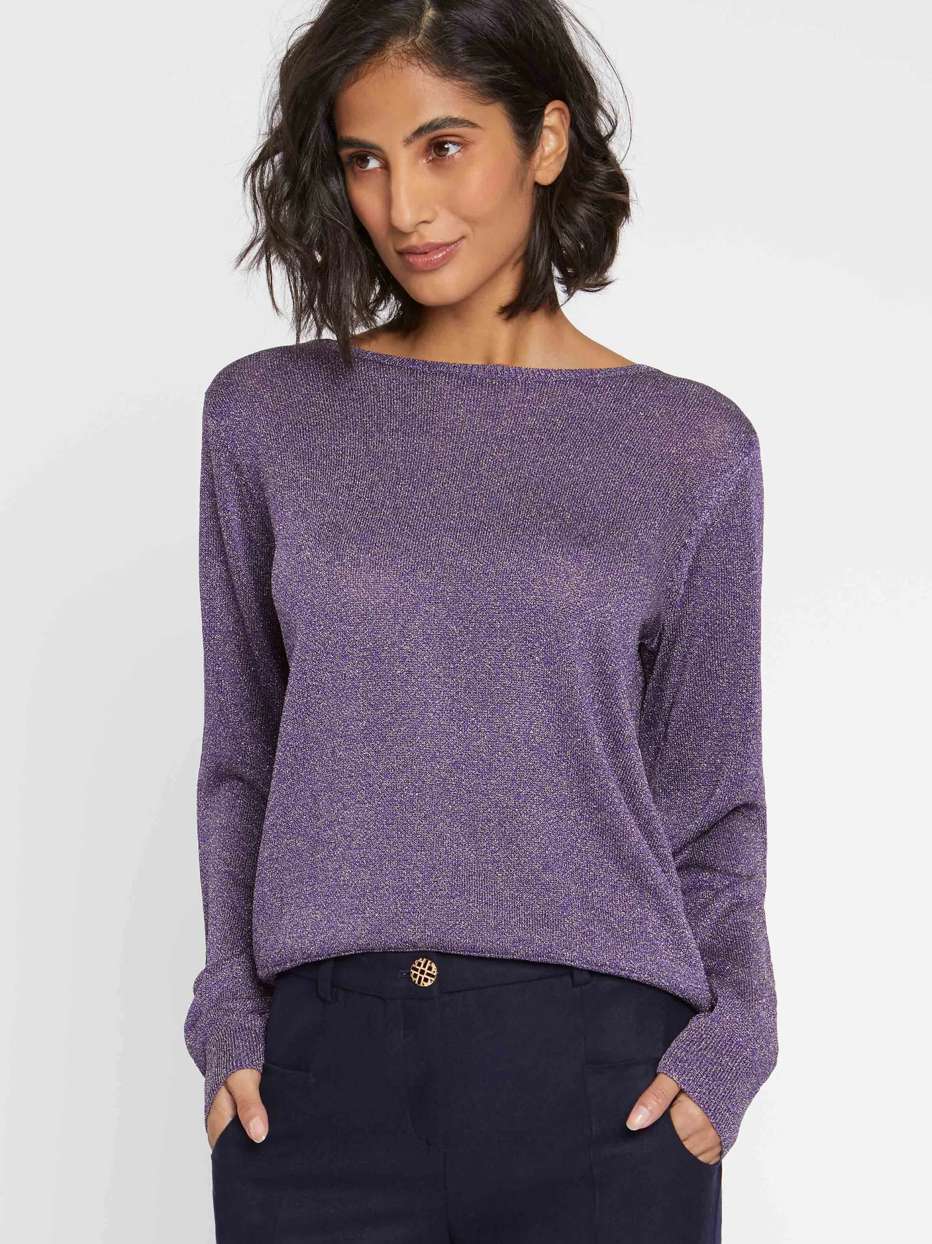 Paule Ka Pull En Maille Lurex<Femme Pulls Et Cardigans