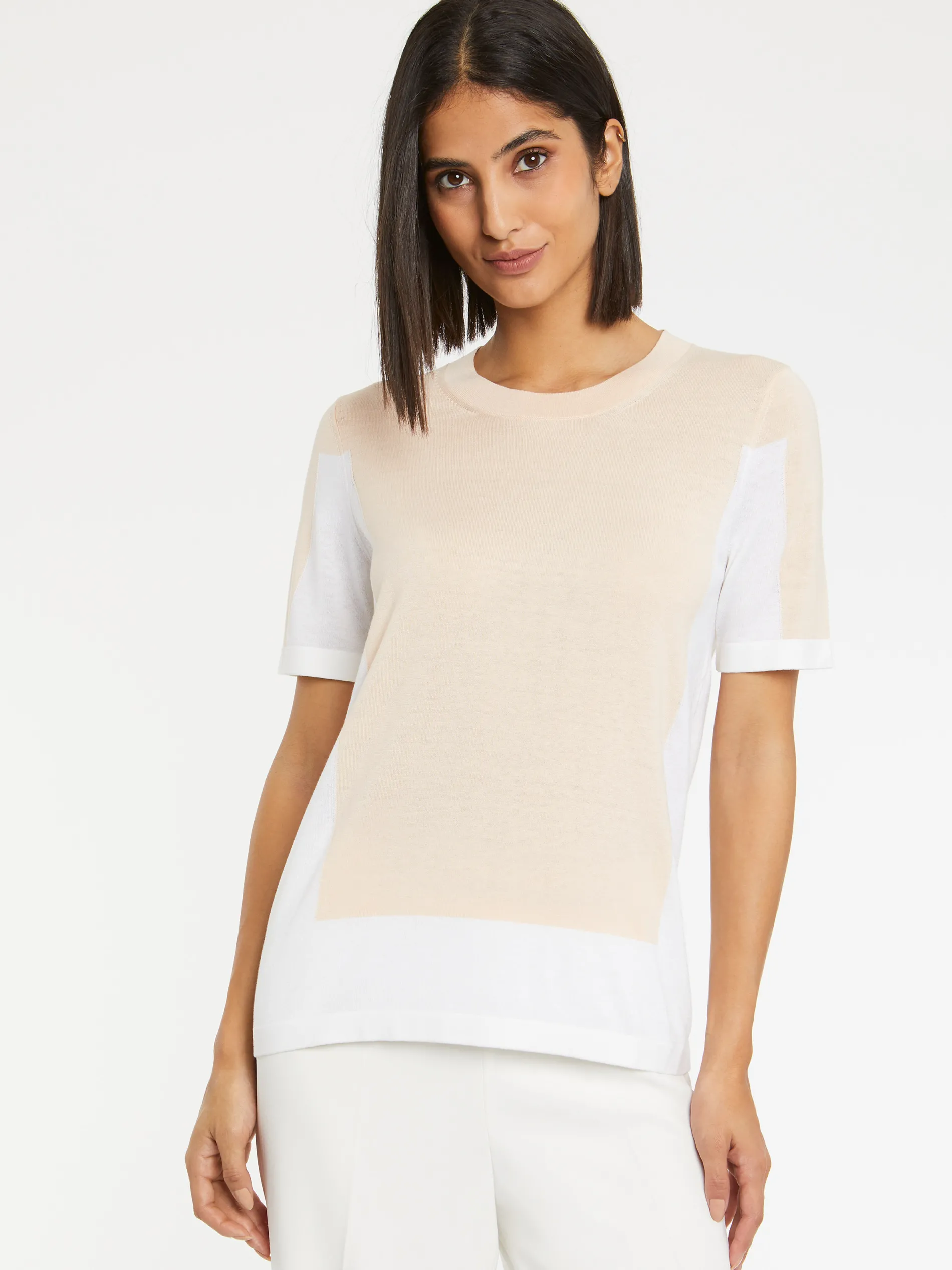 Paule Ka Pull En Soie Et Coton<Femme Pulls Et Cardigans