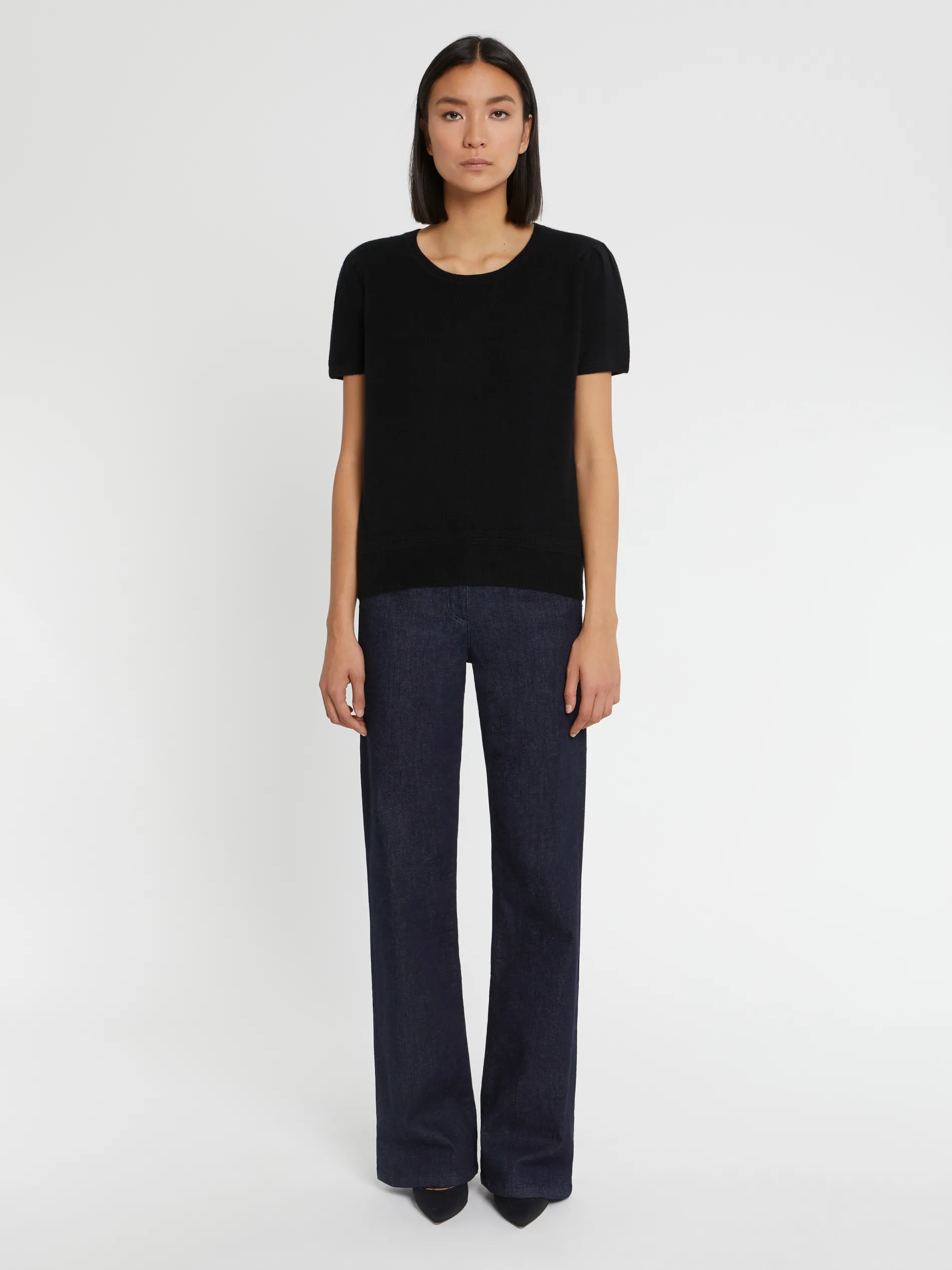 Paule Ka Pull Manches Courtes En Cachemire<Femme Pulls Et Cardigans