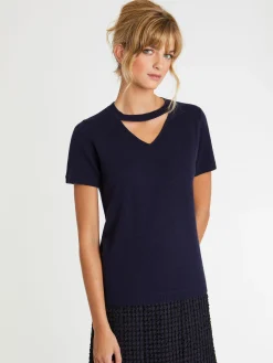 Paule Ka Pull Manches Courtes En Cachemire<Femme Pulls Et Cardigans
