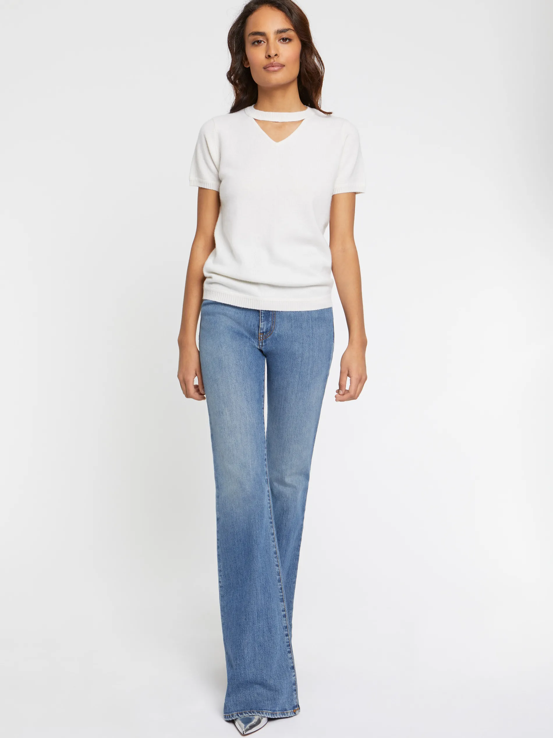 Paule Ka Pull Manches Courtes En Cachemire<Femme Pulls Et Cardigans