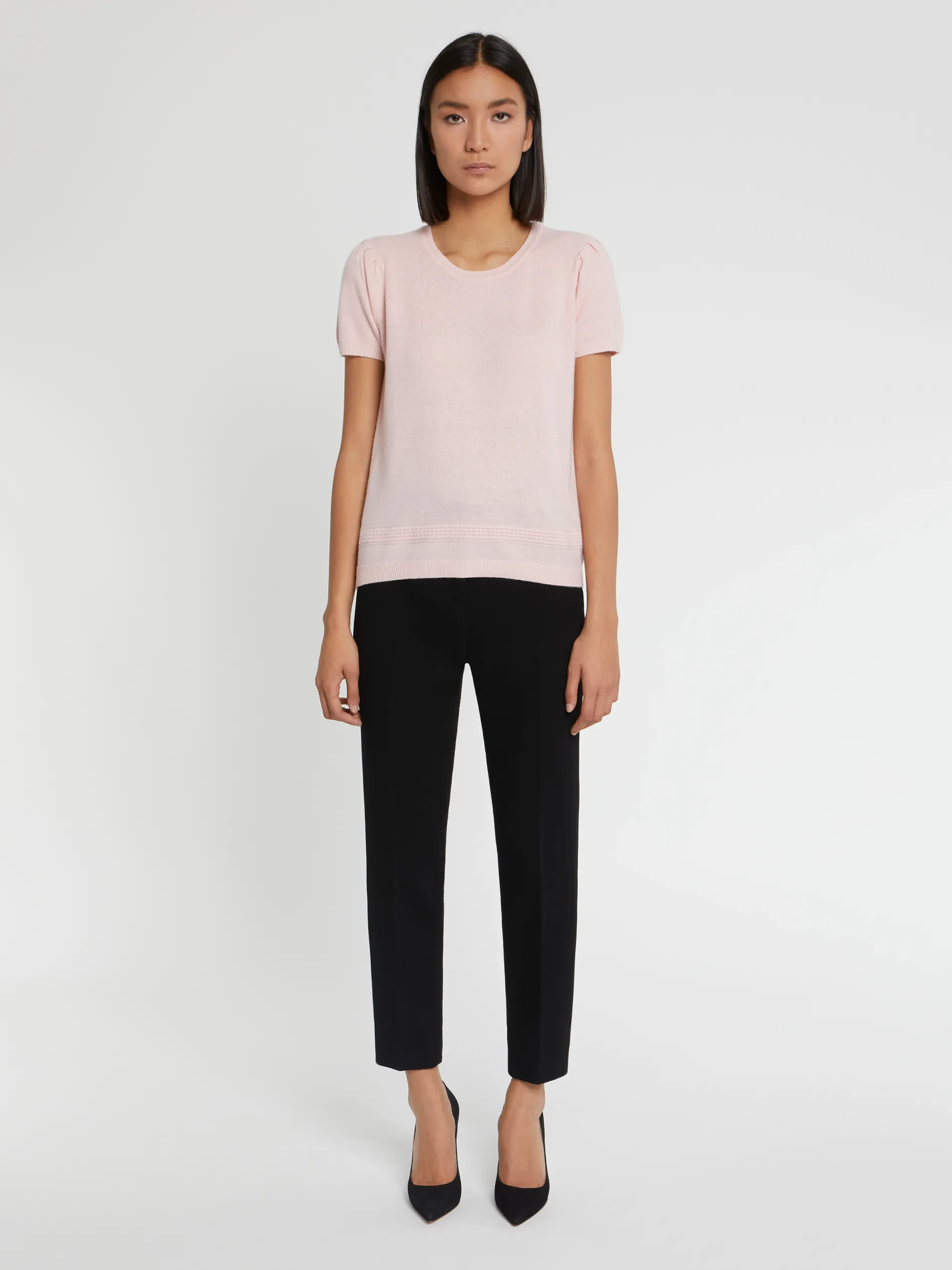 Paule Ka Pull Manches Courtes En Cachemire<Femme Pulls Et Cardigans