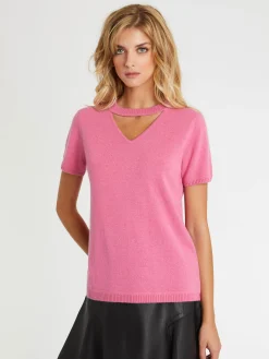 Paule Ka Pull Manches Courtes En Cachemire<Femme Pulls Et Cardigans