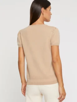 Paule Ka Pull Manches Courtes En Cachemire<Femme Pulls Et Cardigans