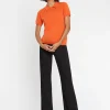 Paule Ka Pull Polo Manches Courtes En Cachemire<Femme Pulls Et Cardigans