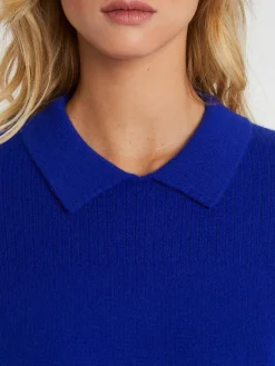 Paule Ka Pull Polo Manches Courtes En Cachemire<Femme Pulls Et Cardigans
