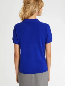 Paule Ka Pull Polo Manches Courtes En Cachemire<Femme Pulls Et Cardigans