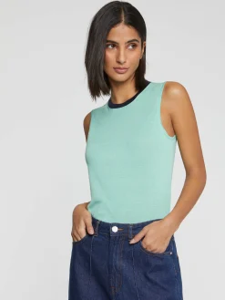 Paule Ka Pull Sans Manche En Soie<Femme Pulls Et Cardigans