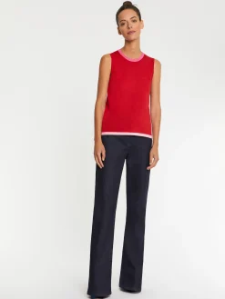 Paule Ka Pull Sans Manche En Soie<Femme Pulls Et Cardigans