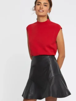 Paule Ka Pull Sans Manches En Viscose<Femme Pulls Et Cardigans
