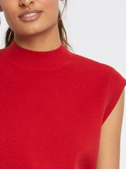 Paule Ka Pull Sans Manches En Viscose<Femme Pulls Et Cardigans