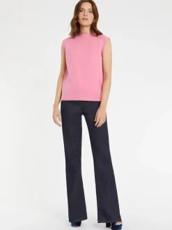 Paule Ka Pull Sans Manches En Viscose<Femme Pulls Et Cardigans