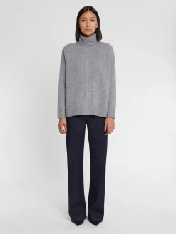 Paule Ka Pull Torsade A Col Roule En Cachemire<Femme Pulls Et Cardigans