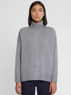Paule Ka Pull Torsade A Col Roule En Cachemire<Femme Pulls Et Cardigans