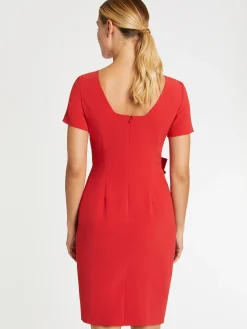 Paule Ka Robe A Noeud En Crepe Envers Satin<Femme Robes