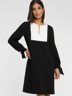Paule Ka Robe A Plastron En Tissu Crepe<Femme Robes