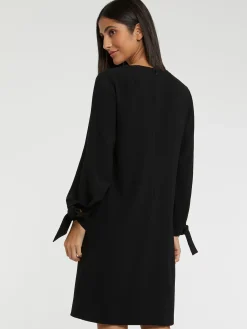 Paule Ka Robe A Plastron En Tissu Crepe<Femme Robes
