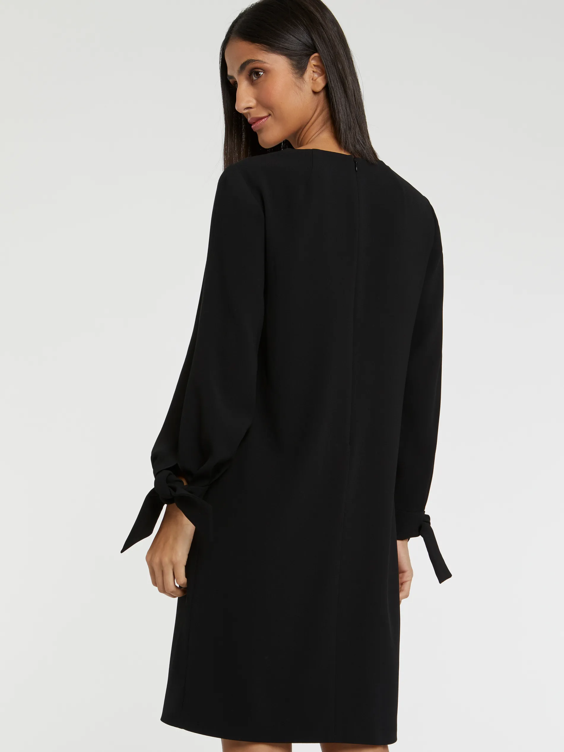 Paule Ka Robe A Plastron En Tissu Crepe<Femme Robes