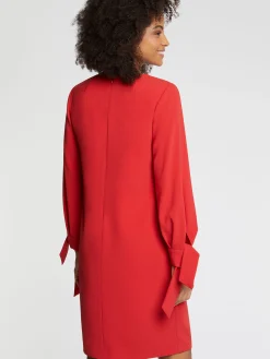 Paule Ka Robe A Plastron En Tissu Crepe<Femme Robes