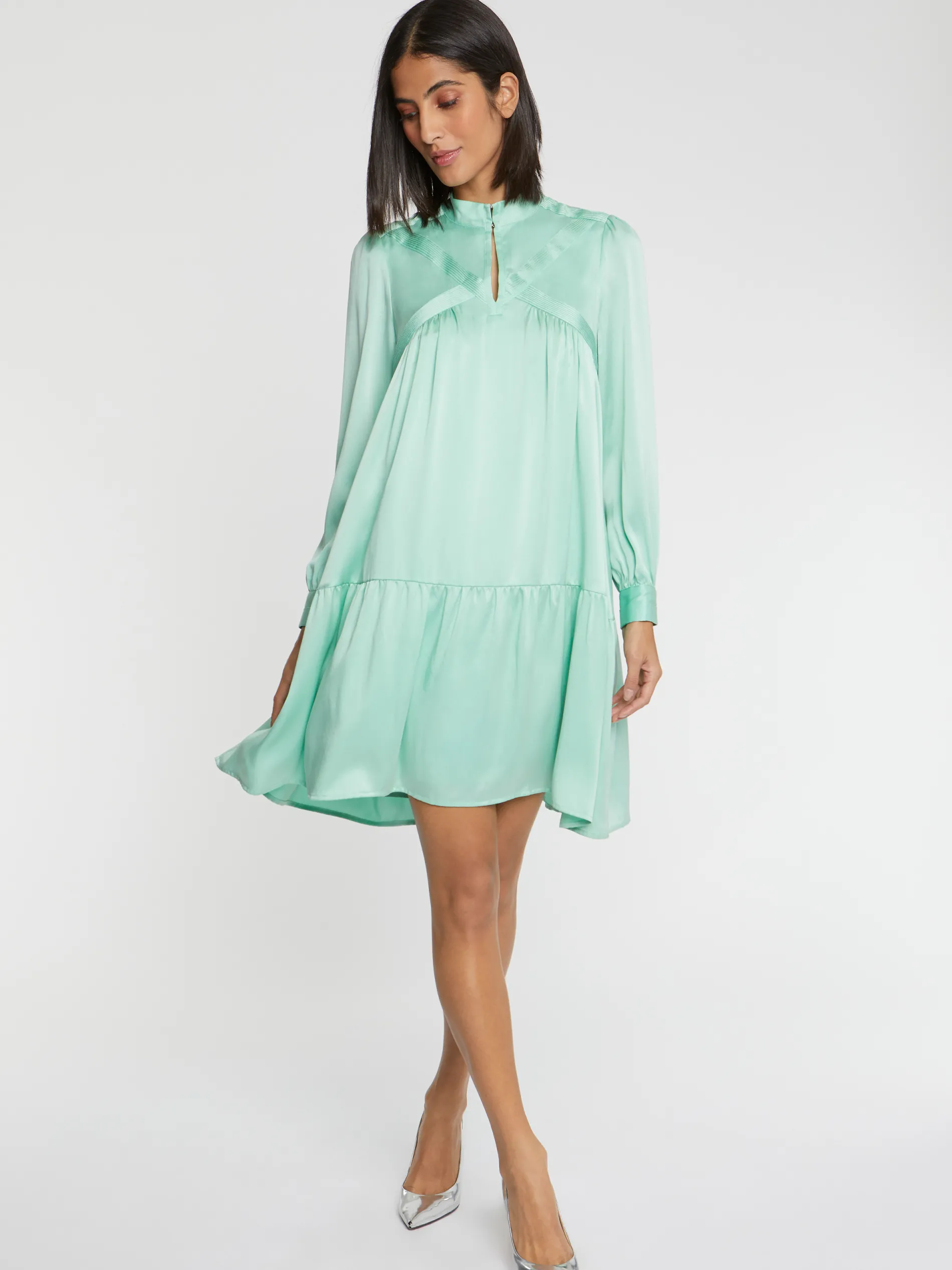 Paule Ka Robe Babydoll En Soie<Femme Tops