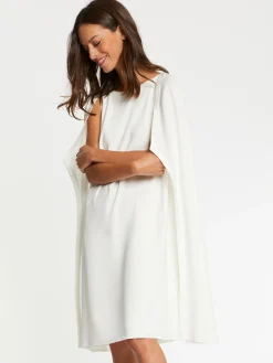 Paule Ka Robe Cape En Crepe Envers Satin<Femme Robes