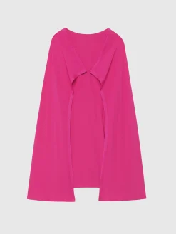 Paule Ka Robe Cape En Crepe Envers Satin<Femme Robes