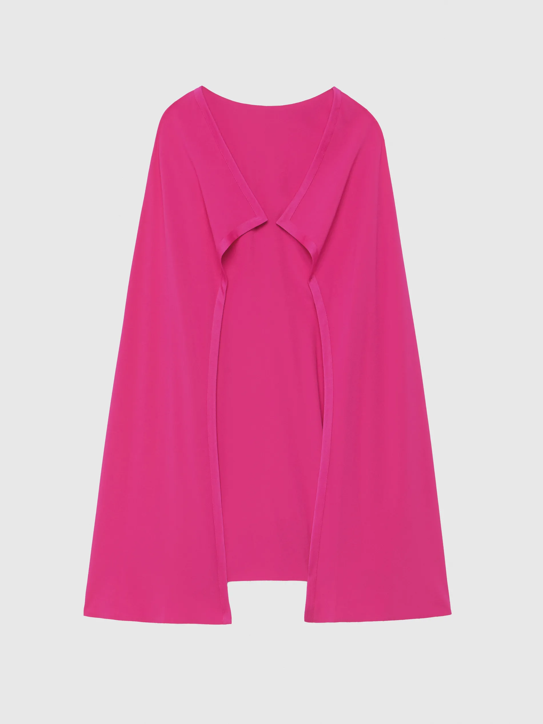 Paule Ka Robe Cape En Crepe Envers Satin<Femme Robes