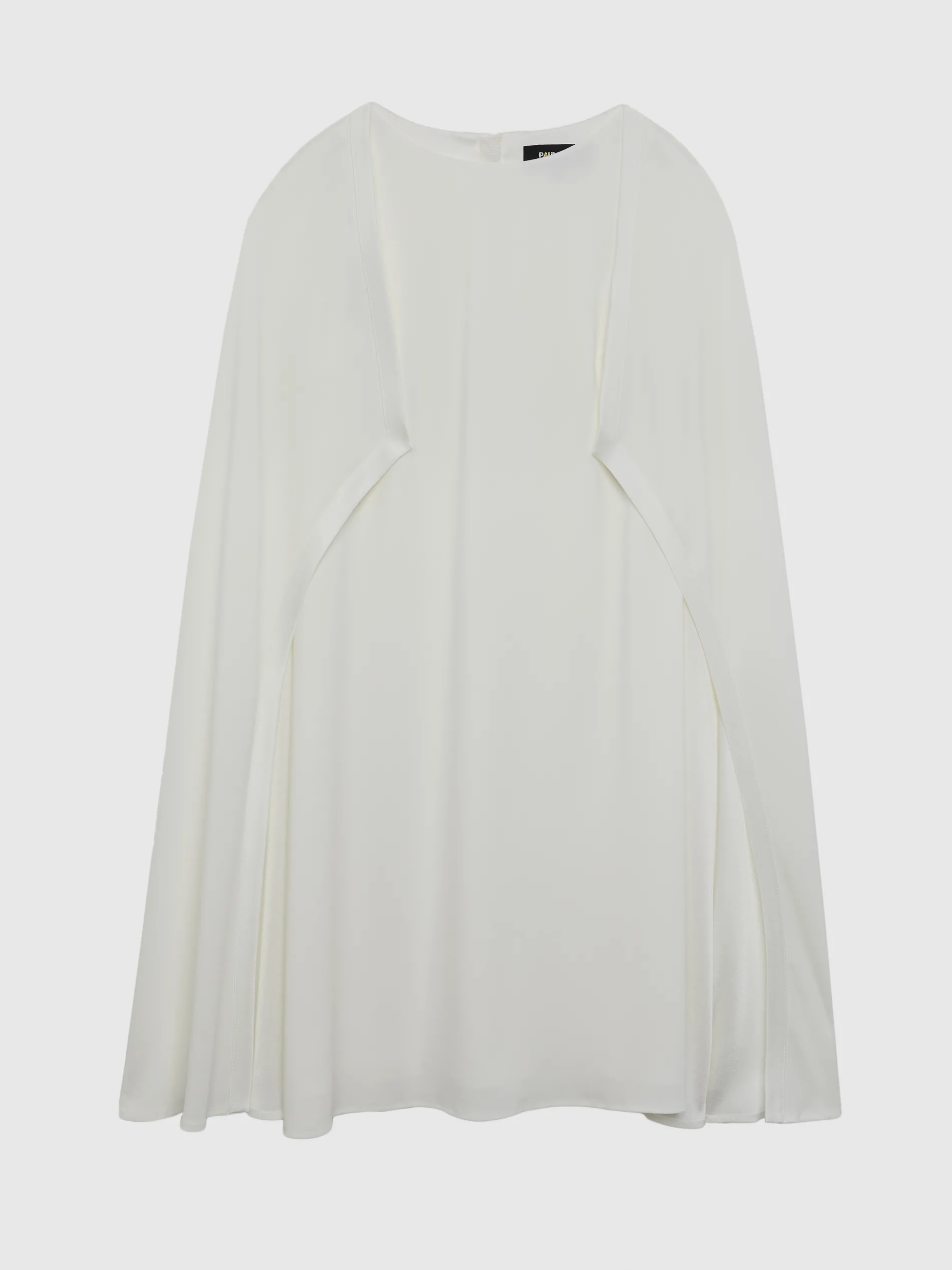 Paule Ka Robe Cape En Crepe Envers Satin<Femme Robes