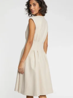 Paule Ka Robe Cintree En Flanelle<Femme Robes