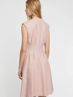 Paule Ka Robe Cintree En Flanelle<Femme Robes