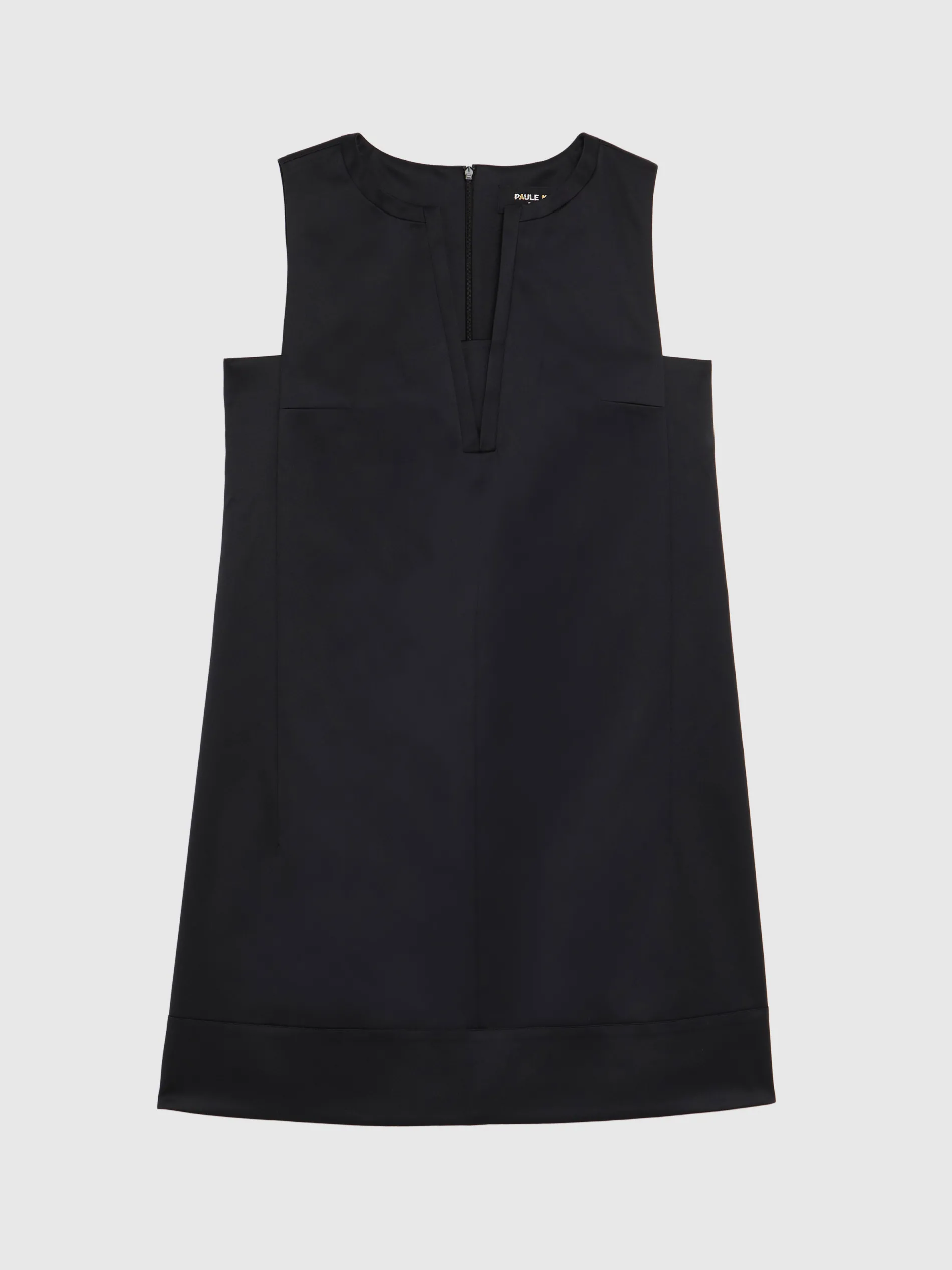Paule Ka Robe Courte A Col Graphique En Satin Duchesse<Femme Robes