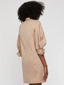 Paule Ka Robe Courte A Col Tunisien En Popeline De Coton<Femme Robes
