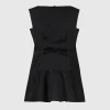 Paule Ka Robe Courte A Noeud En Satin Duchesse<Femme Robes