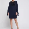 Paule Ka Robe Courte A Noeuds En Crepe Envers Satin<Femme Robes