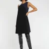 Paule Ka Robe Courte Bicolore En Tissu Crepe<Femme Robes