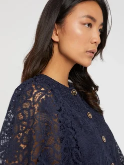 Paule Ka Robe Courte Boutonnee En Dentelle<Femme Robes
