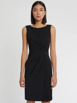 Paule Ka Robe Courte Drapee En Crepe Envers Satin<Femme Robes