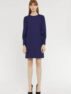 Paule Ka Robe Courte Droite En Laine Fine<Femme Robes